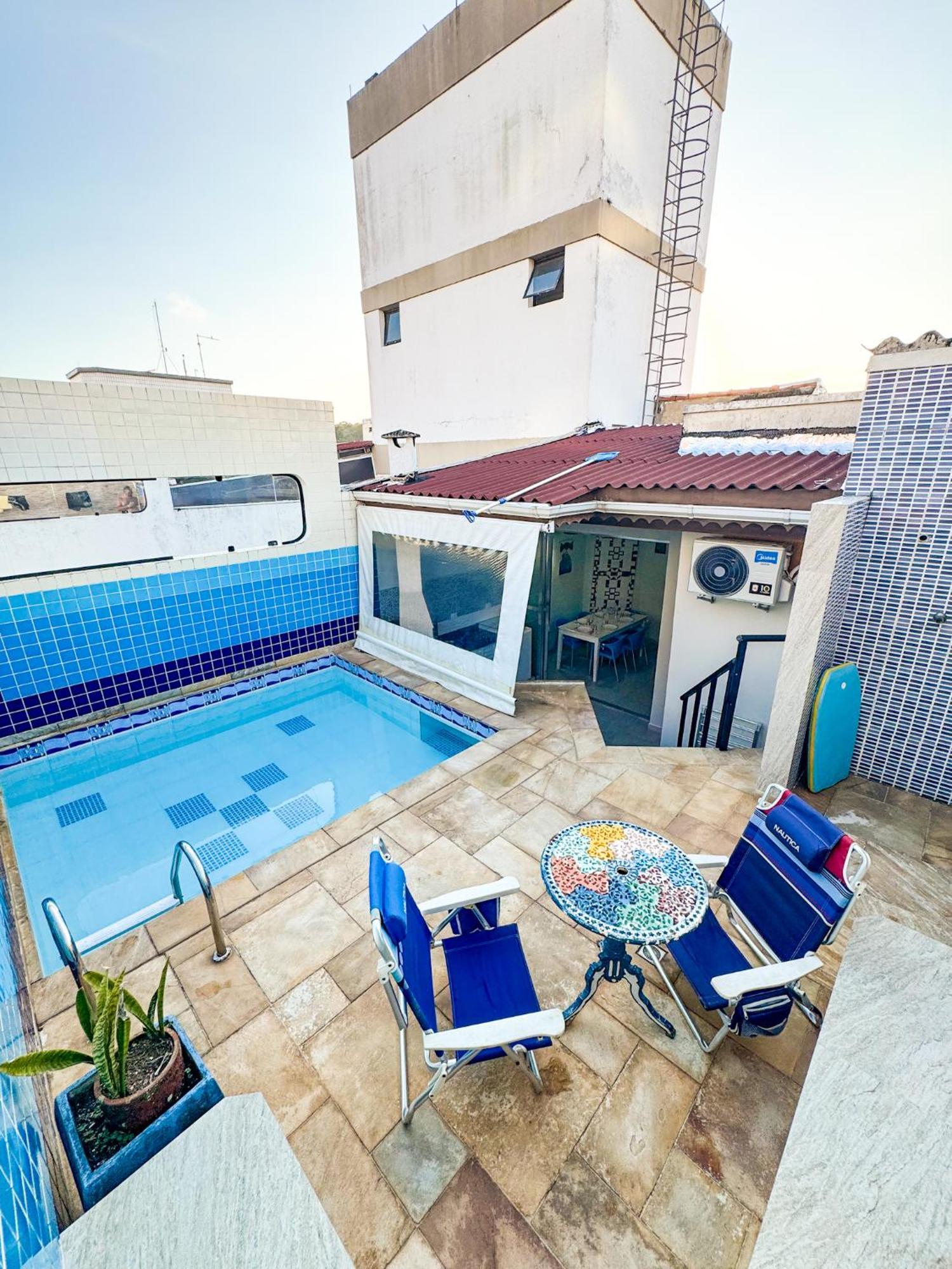 Cobertura 51 De 3 Quartos Com Piscina E Churrasqueira Privativa غوارويا المظهر الخارجي الصورة